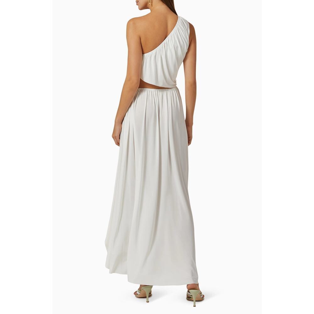 Misa Los Angeles One Shoulder White Dress - Picture 4 of 11